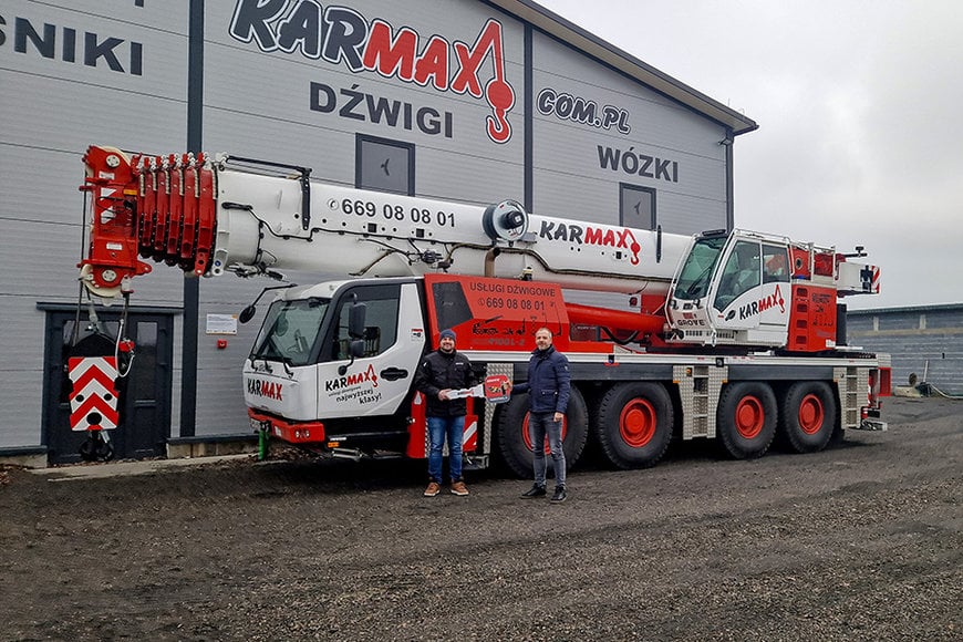 Polish crane rental company Karmax adds Grove GMK4100L-2